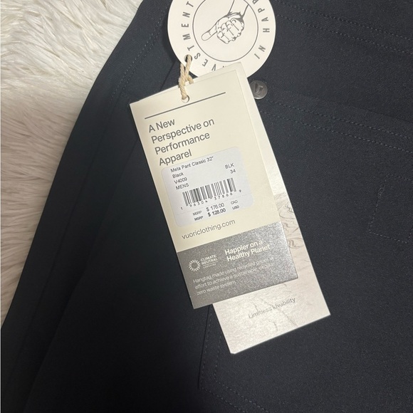 Vuori Men’s Pants Athletic Slim - Picture 8 of 9